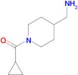 1-[1-(cyclopropylcarbonyl)piperidin-4-yl]methanamine