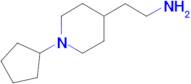 2-(1-cyclopentylpiperidin-4-yl)ethanamine