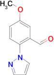 5-methoxy-2-(1H-pyrazol-1-yl)benzaldehyde