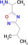 1-(3-isobutyl-1,2,4-oxadiazol-5-yl)ethanamine
