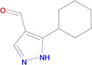 3-cyclohexyl-1H-pyrazole-4-carbaldehyde