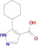 3-cyclohexyl-1H-pyrazole-4-carboxylic acid