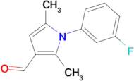 1-(3-fluorophenyl)-2,5-dimethyl-1H-pyrrole-3-carbaldehyde