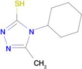 4-cyclohexyl-5-methyl-4H-1,2,4-triazole-3-thiol