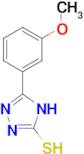 5-(3-methoxyphenyl)-4H-1,2,4-triazole-3-thiol