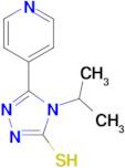 4-isopropyl-5-pyridin-4-yl-4H-1,2,4-triazole-3-thiol