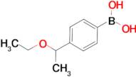 [4-(1-ethoxyethyl)phenyl]boronic acid