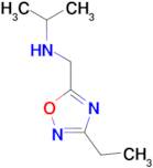 N-[(3-ethyl-1,2,4-oxadiazol-5-yl)methyl]propan-2-amine