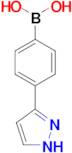 [4-(1H-pyrazol-5-yl)phenyl]boronic acid