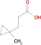 3-(1-methylcyclopropyl)propanoic acid