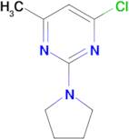 4-chloro-6-methyl-2-pyrrolidin-1-ylpyrimidine