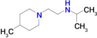 N-[2-(4-methylpiperidin-1-yl)ethyl]propan-2-amine