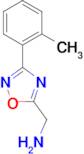 {[3-(2-methylphenyl)-1,2,4-oxadiazol-5-yl]methyl}amine