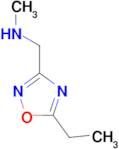 1-(5-ethyl-1,2,4-oxadiazol-3-yl)-N-methylmethanamine