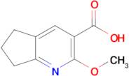 2-methoxy-6,7-dihydro-5H-cyclopenta[b]pyridine-3-carboxylic acid