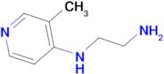 N-(3-methylpyridin-4-yl)ethane-1,2-diamine