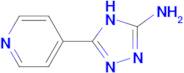 3-(4-pyridinyl)-1H-1,2,4-triazol-5-amine