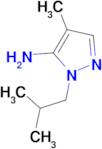 1-isobutyl-4-methyl-1H-pyrazol-5-amine