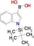 {1-[tert-butyl(dimethyl)silyl]-1H-indol-3-yl}boronic acid