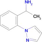 1-[2-(1H-pyrazol-1-yl)phenyl]ethanamine