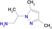 [2-(3,5-dimethyl-1H-pyrazol-1-yl)propyl]amine