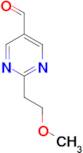 2-(2-methoxyethyl)pyrimidine-5-carbaldehyde