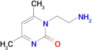 1-(2-aminoethyl)-4,6-dimethyl-2(1H)-pyrimidinone