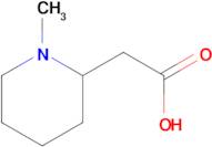 (1-methylpiperidin-2-yl)acetic acid