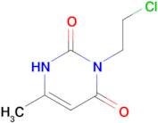 3-(2-chloroethyl)-6-methylpyrimidine-2,4(1H,3H)-dione