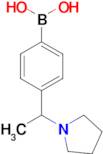 [4-(1-pyrrolidin-1-ylethyl)phenyl]boronic acid