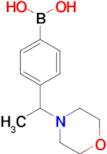 [4-(1-morpholin-4-ylethyl)phenyl]boronic acid