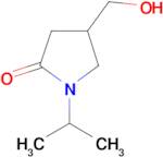 4-(hydroxymethyl)-1-isopropylpyrrolidin-2-one