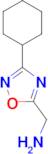 1-(3-cyclohexyl-1,2,4-oxadiazol-5-yl)methanamine