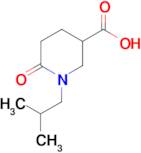 1-isobutyl-6-oxopiperidine-3-carboxylic acid