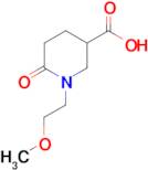 1-(2-methoxyethyl)-6-oxopiperidine-3-carboxylic acid