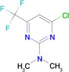 4-chloro-N,N-dimethyl-6-(trifluoromethyl)pyrimidin-2-amine