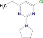 4-chloro-6-ethyl-2-pyrrolidin-1-ylpyrimidine