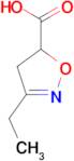 3-ethyl-4,5-dihydro-5-isoxazolecarboxylic acid