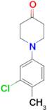 1-(3-chloro-4-methylphenyl)piperidin-4-one