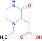 (1-ethyl-3-oxopiperazin-2-yl)acetic acid