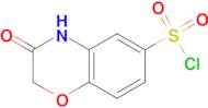 3-oxo-3,4-dihydro-2H-1,4-benzoxazine-6-sulfonyl chloride