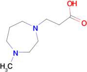 3-(4-methyl-1,4-diazepan-1-yl)propanoic acid