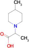 2-(4-methylpiperidin-1-yl)propanoic acid