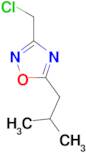 3-(chloromethyl)-5-isobutyl-1,2,4-oxadiazole