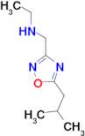 N-[(5-isobutyl-1,2,4-oxadiazol-3-yl)methyl]ethanamine