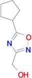 (5-cyclopentyl-1,2,4-oxadiazol-3-yl)methanol