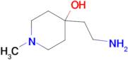 4-(2-aminoethyl)-1-methylpiperidin-4-ol