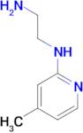 N-(4-methylpyridin-2-yl)ethane-1,2-diamine