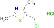 5-(chloromethyl)-2,4-dimethyl-1,3-thiazole hydrochloride