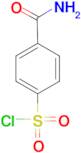 4-(aminocarbonyl)benzenesulfonyl chloride